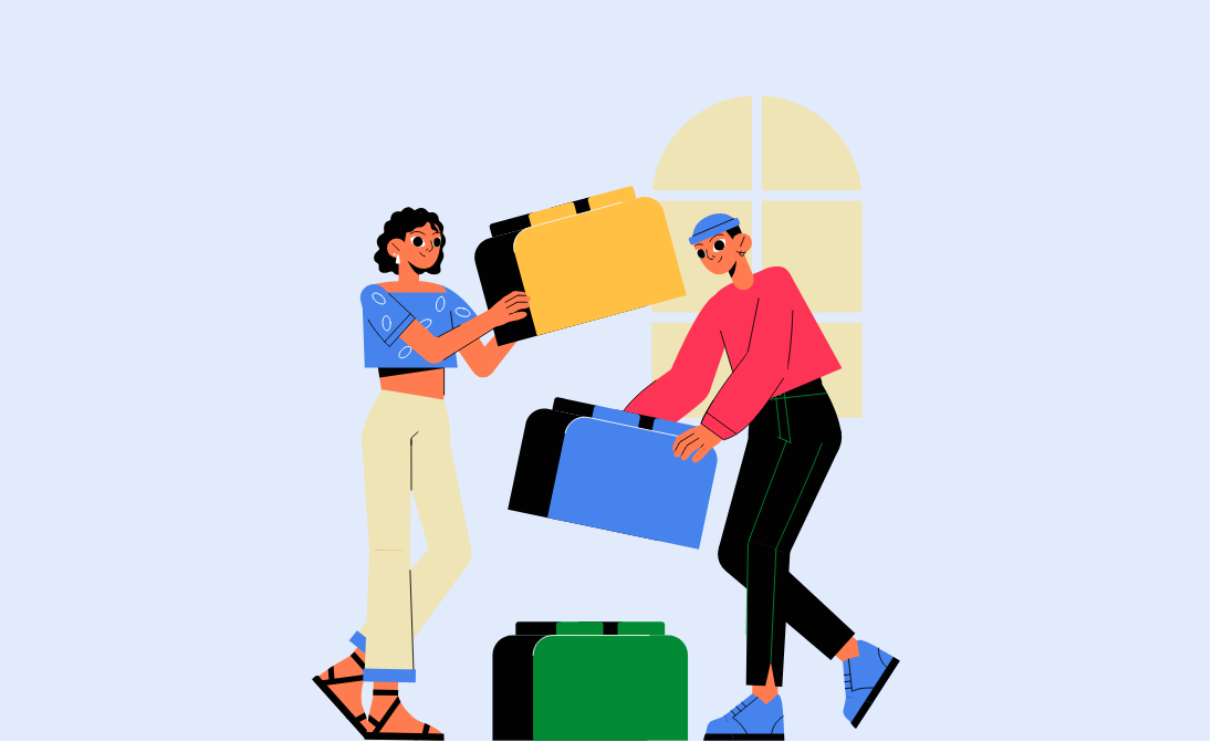 Image of people working together